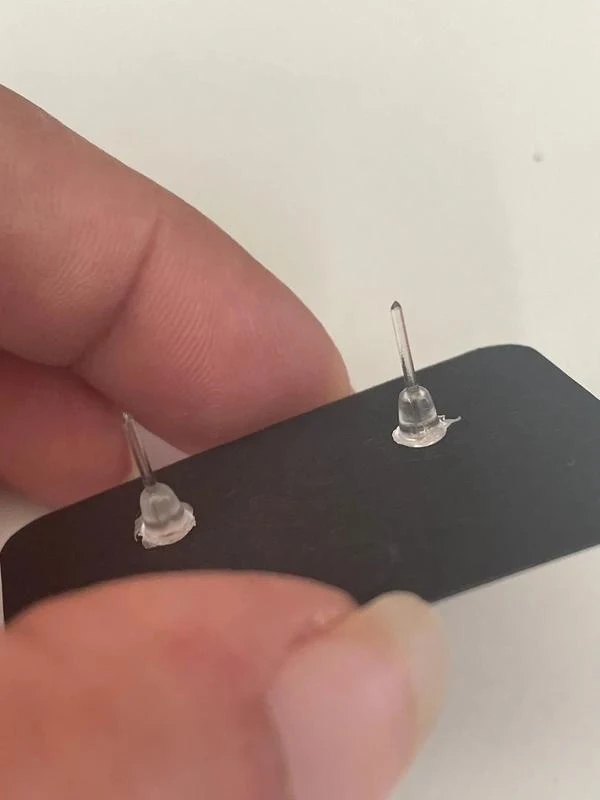 rose green earrings – photo 3